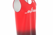 SINGLET kids rood
